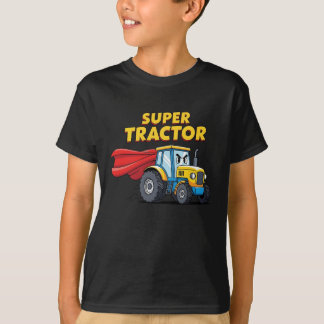 Camiseta Funny Superhero Tractor 