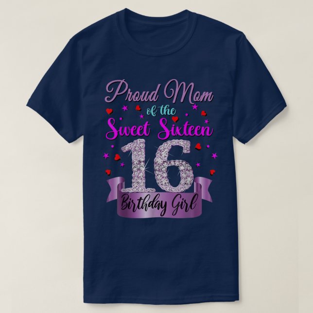 Camiseta Funny Sweet 16 Girl Teen Birthday 2005 Siteenth Mo (Frente do Design)