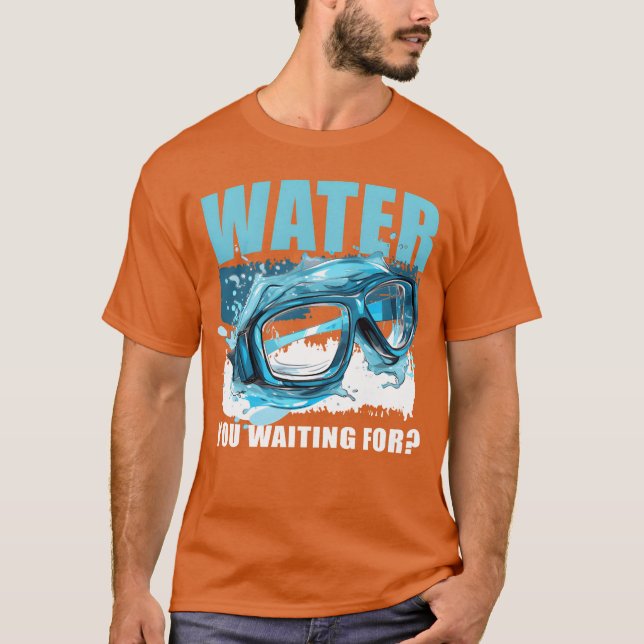 Camiseta Funny Swimming Swimmer Sports Practice Swim retro (Frente)