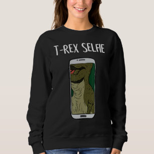 Camiseta Funny T-Rex Selfie Dinossaur Humor Tyrannosaurus D