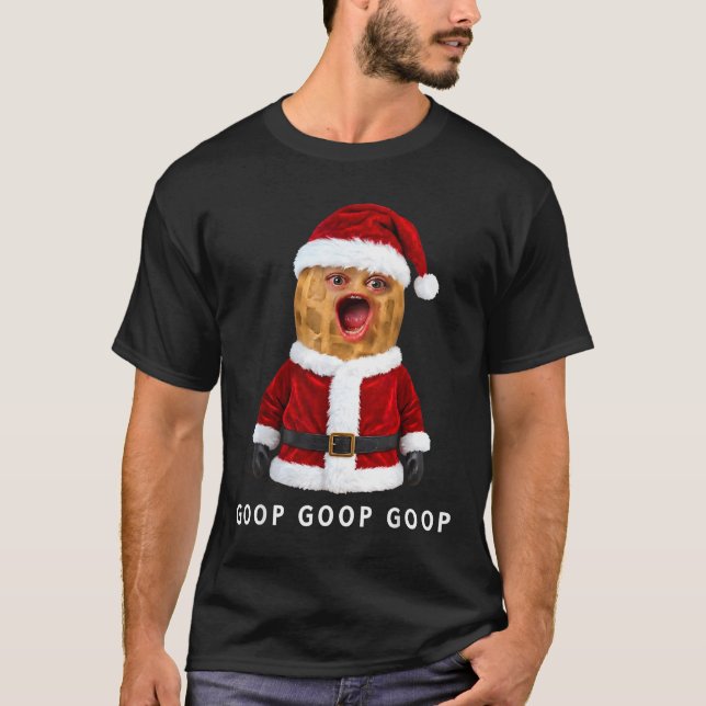 Camiseta Funny The Burnt Peanut Goop Bungulator Christmas  (Frente)