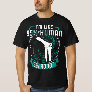 Camiseta Funny Titanium Knee Replacement Surgery Get Well G