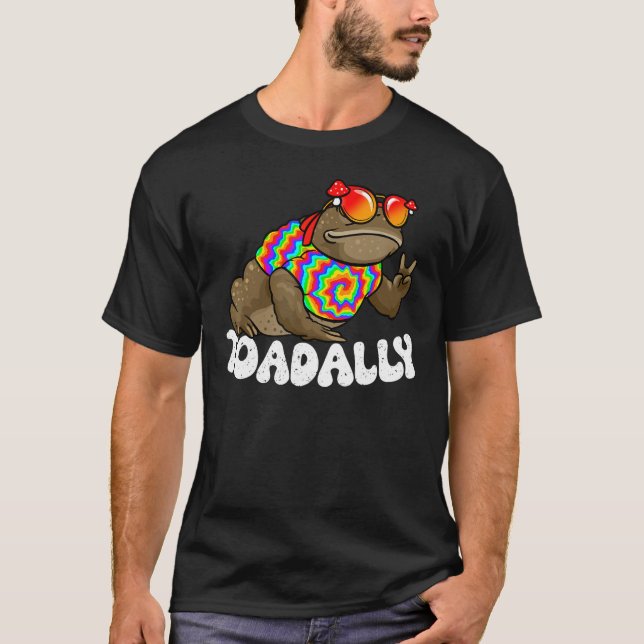 Camiseta Funny Toad, Kids Toad, Hippie Toad, Frog, Amphibia (Frente)
