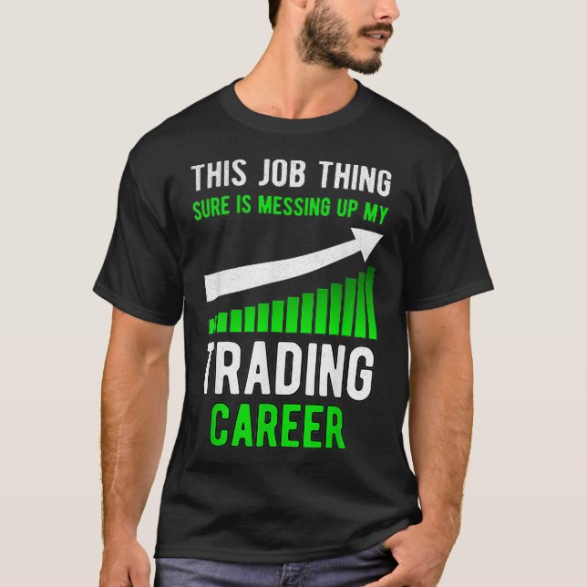 Camiseta Funny Trading Stock Market (Frente)