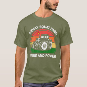 Camiseta Funny Trator Farmer Fez O Esquadrão Da Velocidade 