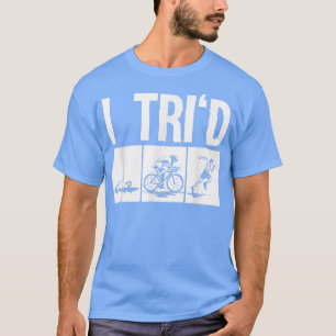 Camiseta Funny Triathlon Design Triathletes Men Women Swim