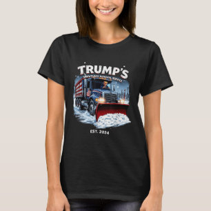 Camiseta Funny Trump 2024 Vitória Remoção do Floco de Neve