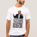 Camiseta Funny Trump Father Birthday Card<br><div class="desc">Funny Trump Father's Day Card,  Perfect Gift For Father's Day and Birthday.
Personalize your own message!</div>