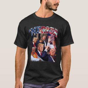 Camiseta Funny Trump Golfo dos Estados Unidos Trump 4 de ju