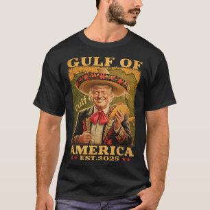Camiseta Funny Trump Golfo Dos Eua América 2025 Trump Merch