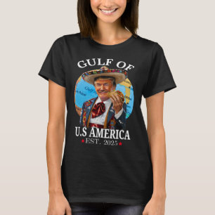 Camiseta Funny Trump Golfo Dos Eua América 2025 Trump Merch