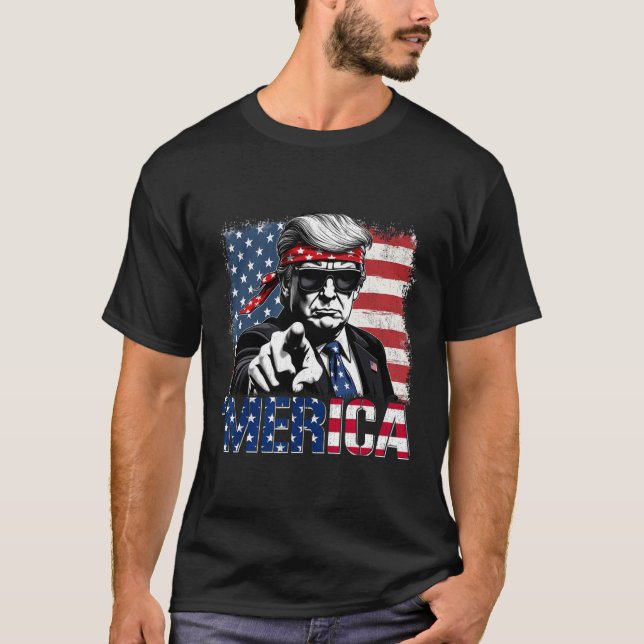 Camiseta Funny Trump Golfo Dos Eua Merica Trump Roupa (Frente)