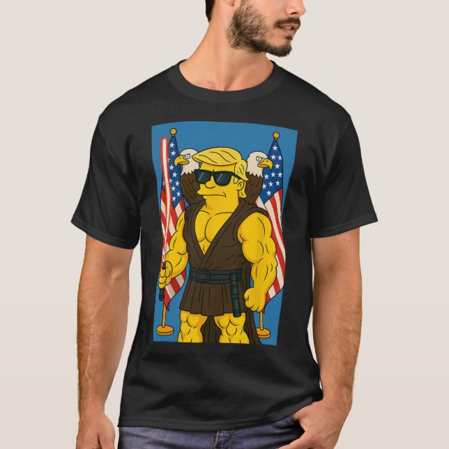 Camiseta Funny Trump May 4th Be With You Vs Vatican Christi (Frente)