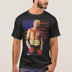 Camiseta Funny Trump Rocky Boing Meme Boer Patriot da Bande