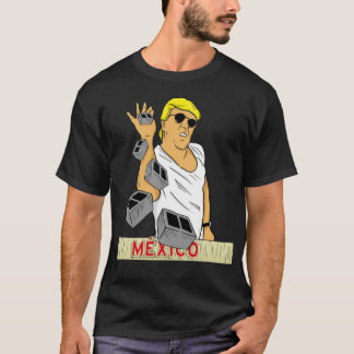Camiseta Funny Trump Salt Bae México Fronteira dos EUA Muro