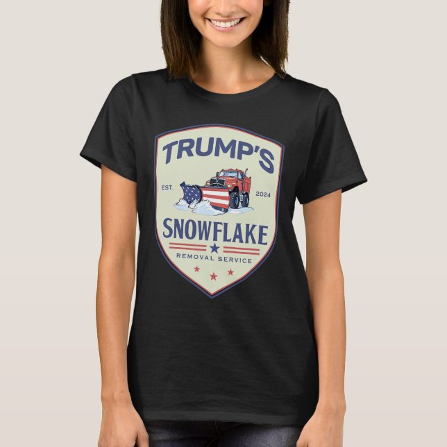 Camiseta Funny Trump Snowflake Serviço de Eleição 202 (Frente)