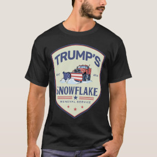 Camiseta Funny Trump Snowflake Serviço de Eleição 202