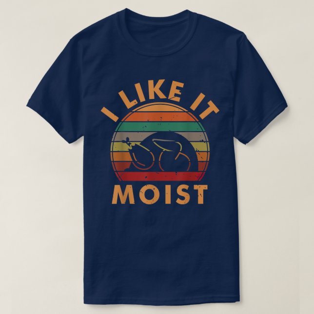 Camiseta Funny Turkey I Like It Moist Thanksgiving Dinner F (Frente do Design)
