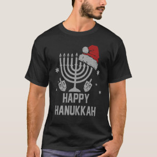 Camiseta Funny Ugly Hanukkah Sweater Happy Hanukkah 2022 Ch