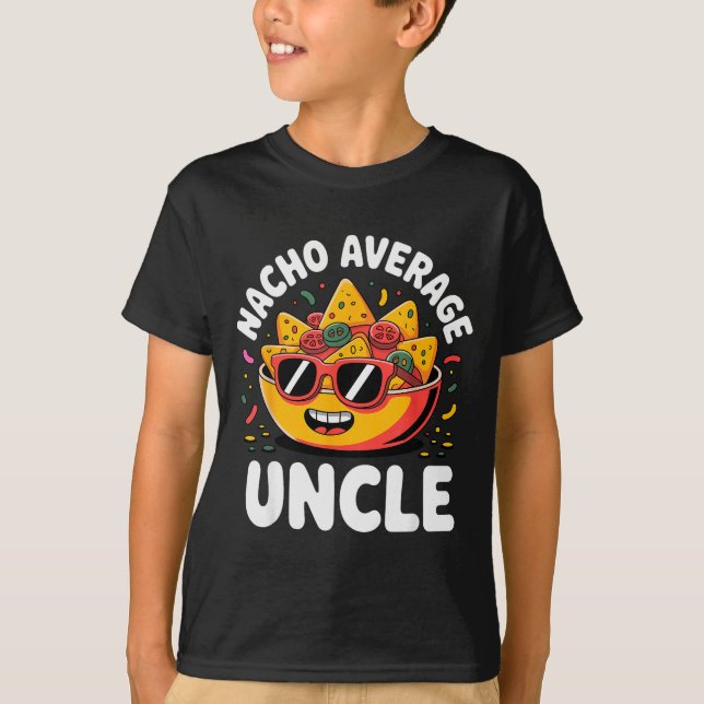 Camiseta Funny Uncle Design For Uncle Men First Time Uncle  (Frente)