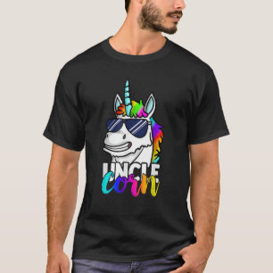Camiseta Funny Unclecorn Unicorn Tio Mens Tee Legal Cristo
