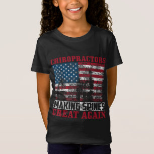 Camiseta Funny USA Chiropractor Gift American Chiroprace