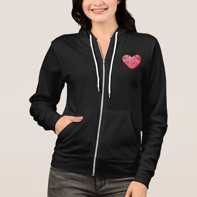 Camiseta Funny Valentine pink heart (Frente)