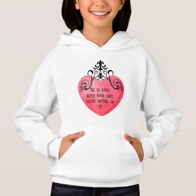 Camiseta Funny Valentine pink heart (Frente)