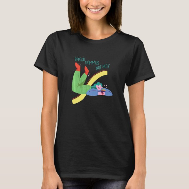Camiseta Funny Vegan Hummus (Frente)