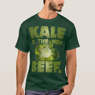 Camiseta Funny Vegan Kale é a nova planta vegetal da carne