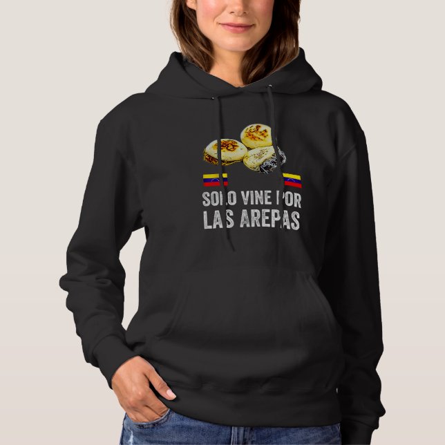 Camiseta Funny Venezuela Flag Comida Venezolana Arepas Band (Frente)