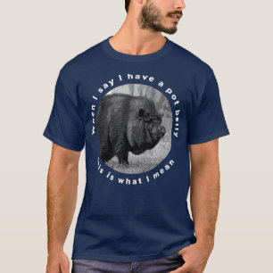 Camiseta Funny Vietnamese Pot-Bellied Pig Saying