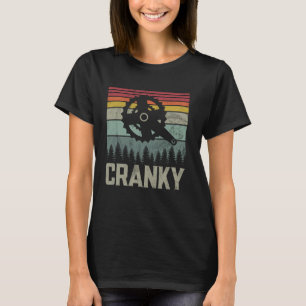 Camiseta Funny Vintage Cranky Bicycle Rider Cycling Lo
