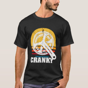 Camiseta Funny Vintage Cranky Bicycle Rider Cycling Lo