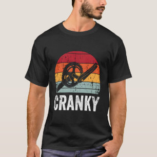 Camiseta Funny Vintage Cranky Bicycle Rider Cycling Lo