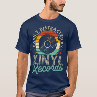 Camiseta Funny Vinyl Records Lover