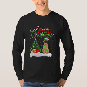 Camiseta Funny Vizsla Dog Lover Xmas Lighting Vizsla