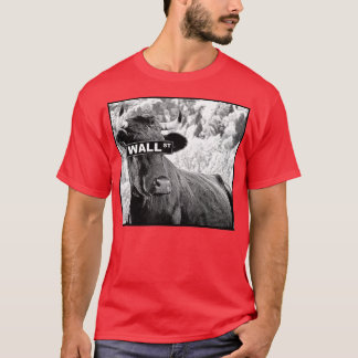 Camiseta Funny Wall RUA Street Bull Trading Market Tra