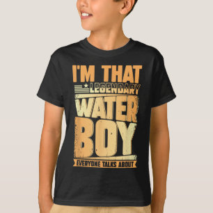 Camiseta Funny Waterboy Futebol Team Manager Hydration Spe
