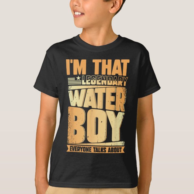 Camiseta Funny Waterboy Futebol Team Manager Hydration Spe (Frente)