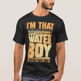 Camiseta Funny Waterboy Futebol Team Manager Hydration Spe