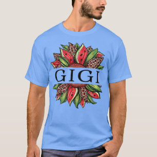 Camiseta Funny Watermelon Sunflower Gigi National Watermelo