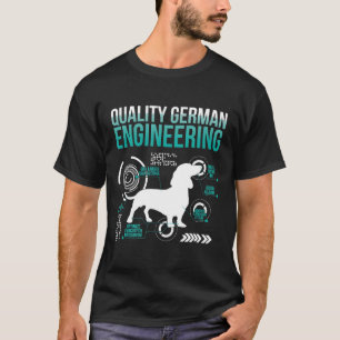 Camiseta Funny Weiner Dog Piada Sarcasiana Dachshund Alemão
