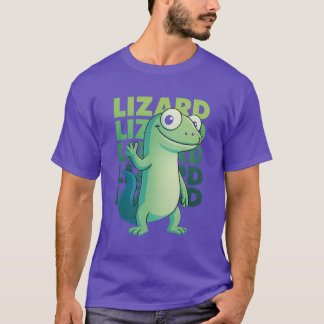Camiseta Funny Weirdcore Lizard Meme Derpy Reptile Animal H