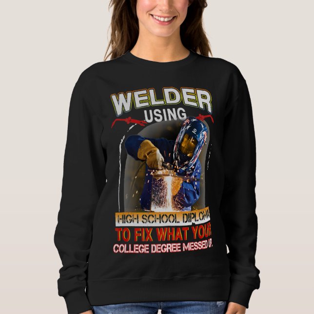 Camiseta Funny Welding Tee Proud Gift Premium (Frente)