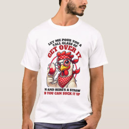 Camiseta Funny Western Chicken Humor