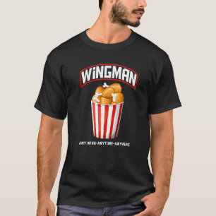 Camiseta Funny Wingman Qualquer Asa A Qualquer Hora Qualque