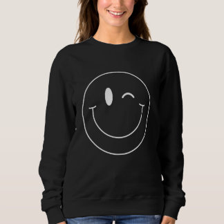 Camiseta Funny Winking Happy Smiling Smile Face Shirt Men W