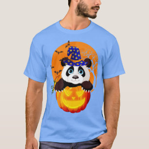 Camiseta Funny Witch Panda Bear Lover Fan Halloween Costume