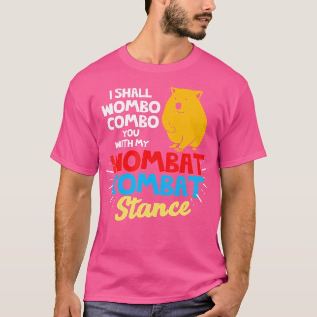 Camiseta Funny Wombat Stance (Frente)